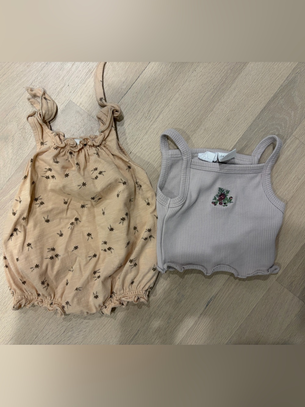 Rylee and Cru one piece and Jamie Kay Tank top 0-3 months
